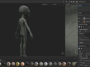 Alien character Model do druku 3D