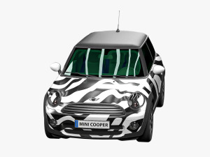 Cooper S 2022 LowPoly 3D Model