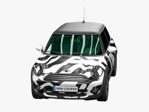 Cooper S2022 LowPoly Modello 3D