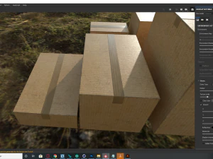 Cardboard Boxes - Game ready props Low-poly 3D Model