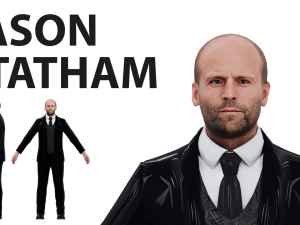 Jason Statham 3D मॉडल
