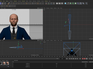 Jason Statham 3D Model
