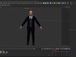 Jason Statham 3D Model