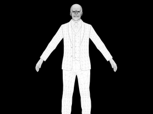 Jason Statham 3D Model