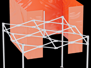 Marquee Tent Pack of 7 3D-Modell
