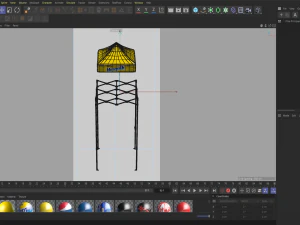 Marquee Tent Pack of 7 3D Model