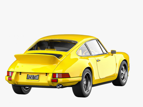 Porsche 911 Carrera RS 1973 3D Model