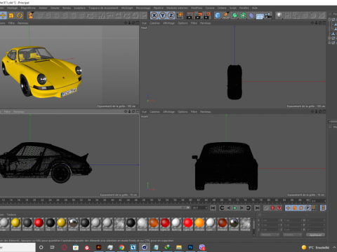 Porsche 911 Carrera RS 1973 3D Model