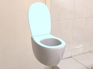 toaleta Model 3D