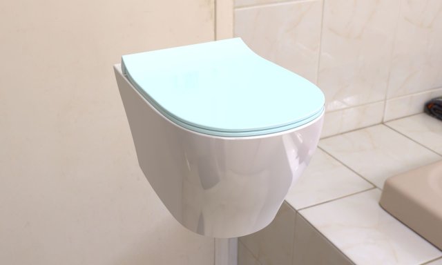 toilet 3D Model .c4d .max .obj .3ds .fbx .stl .blend 