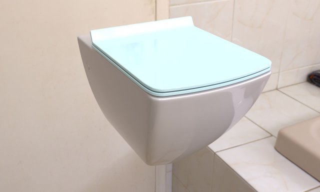 toilet 3D Model .c4d .max .obj .3ds .fbx .stl .blend 