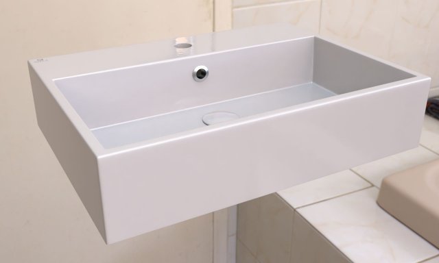 washbasin 3D 模型 .c4d .max .obj .3ds .fbx .stl .blend 