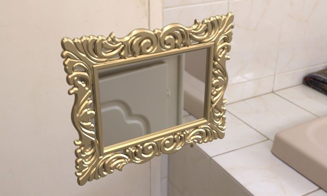 mirror Modèle 3D .c4d .max .obj .3ds .fbx .stl .blend 