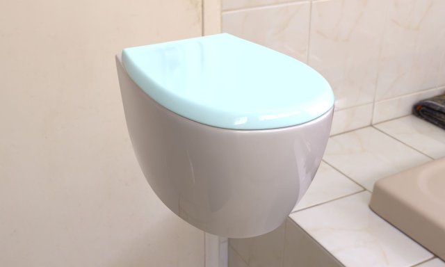toilet 3Dモデル .c4d .max .obj .3ds .fbx .stl .blend 