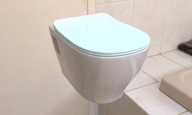 toilet Modèle 3D .c4d .max .obj .3ds .fbx .stl .blend 