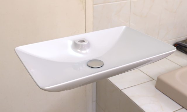 washbasin Modello 3D .c4d .max .obj .3ds .fbx .stl .blend 