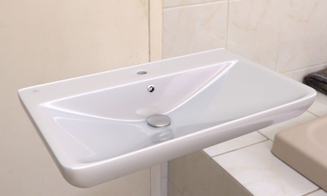 washbasin 3D Model .c4d .max .obj .3ds .fbx .stl .blend 
