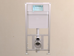 flush tanks for hidden mounting 3D 模型