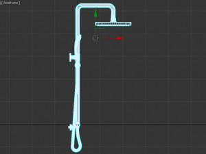 shower column 3D 模型