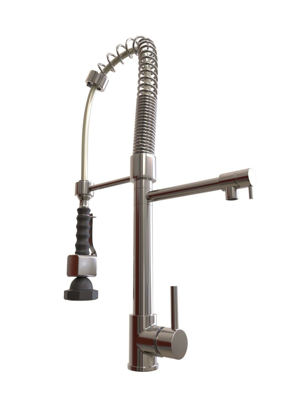 kitchen faucet 3D Model .c4d .max .obj .3ds .fbx .stl .blend 