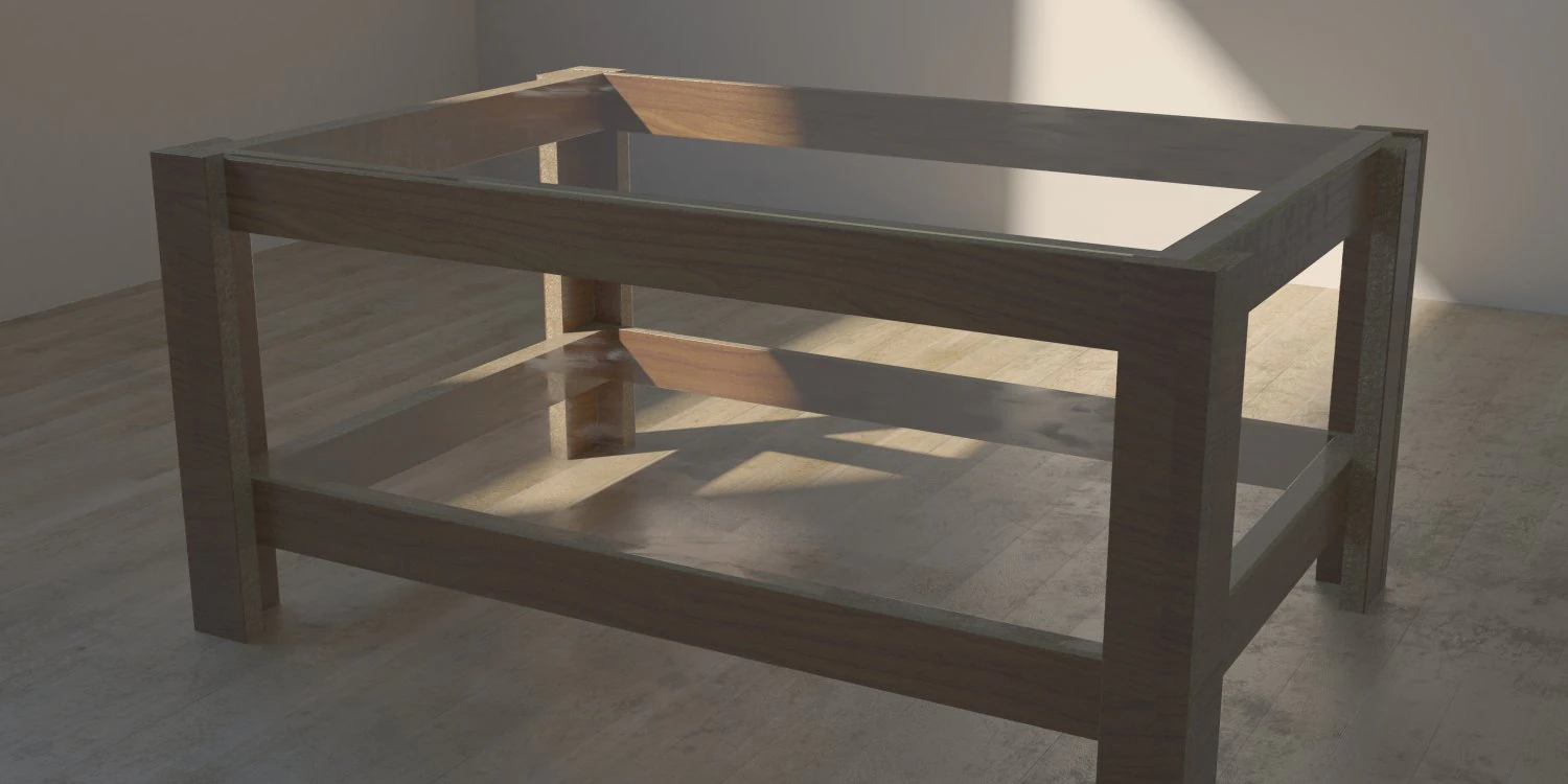 coffee table 3D Model .c4d .max .obj .3ds .fbx .stl .blend 