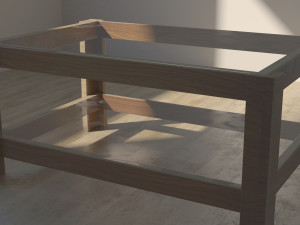 coffee table 3D 模型