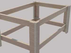 coffee table 3D 模型