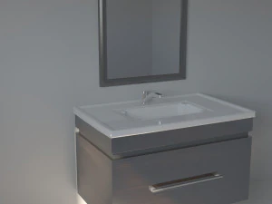 bath cabinet 3D Model
