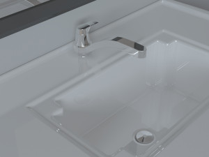 bath cabinet 3D Модель