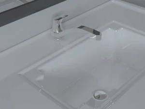 bath cabinet 3D Model