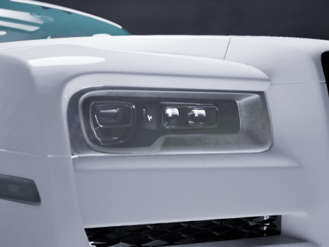 RollsRoyce Cullinan Black Badge 3D मॉडल