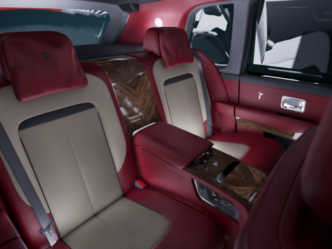 RollsRoyce Cullinan Black Badge 3D मॉडल