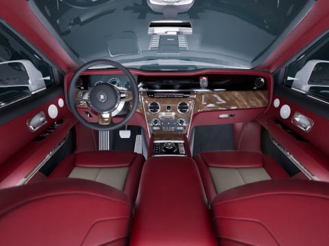 RollsRoyce Cullinan Black Badge 3D मॉडल
