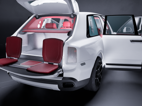 RollsRoyce Cullinan Black Badge 3D मॉडल