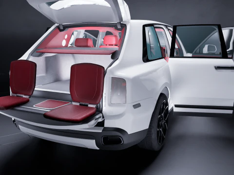 RollsRoyce Cullinan Black Badge 3D Model