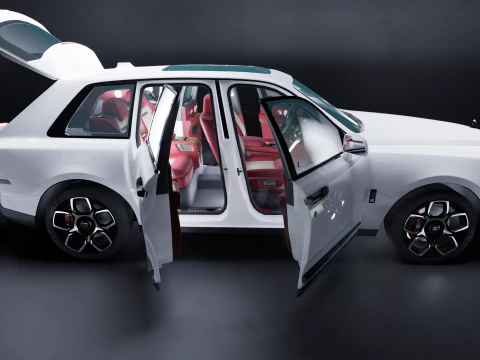 RollsRoyce Cullinan Black Badge 3D Model