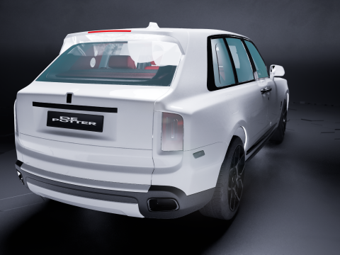 RollsRoyce Cullinan Black Badge 3D मॉडल