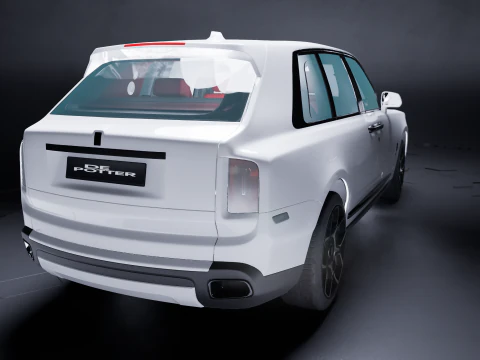 RollsRoyce Cullinan Black Badge 3D Model