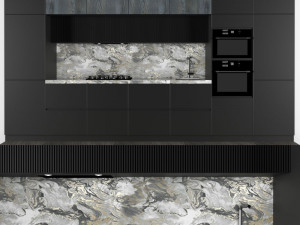 modern kitchen 20 3D Model