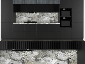 modern kitchen 20 3D Model