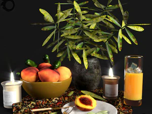 keukenaccessoires 2 3D Model