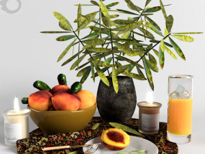 kitchen assessories 2 Model 3D