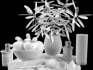 kitchen assessories 2 Model 3D