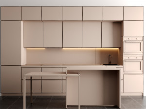 modern kitchen 46 3D Model