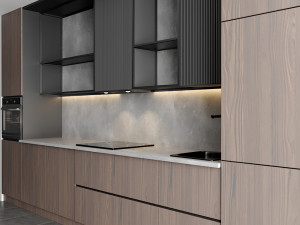 modern kitchen 44 Modello 3D