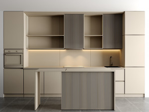 modern kitchen 44 Modello 3D