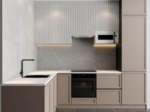 modern kitchen 43 3D Model