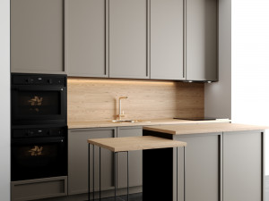 modern kitchen 47 3D Model