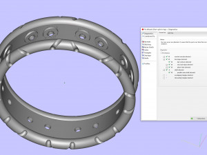 beautiful female ring Modelo de Impressão 3D
