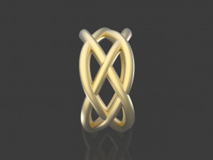 braided pattern ring 3D Принт Модель